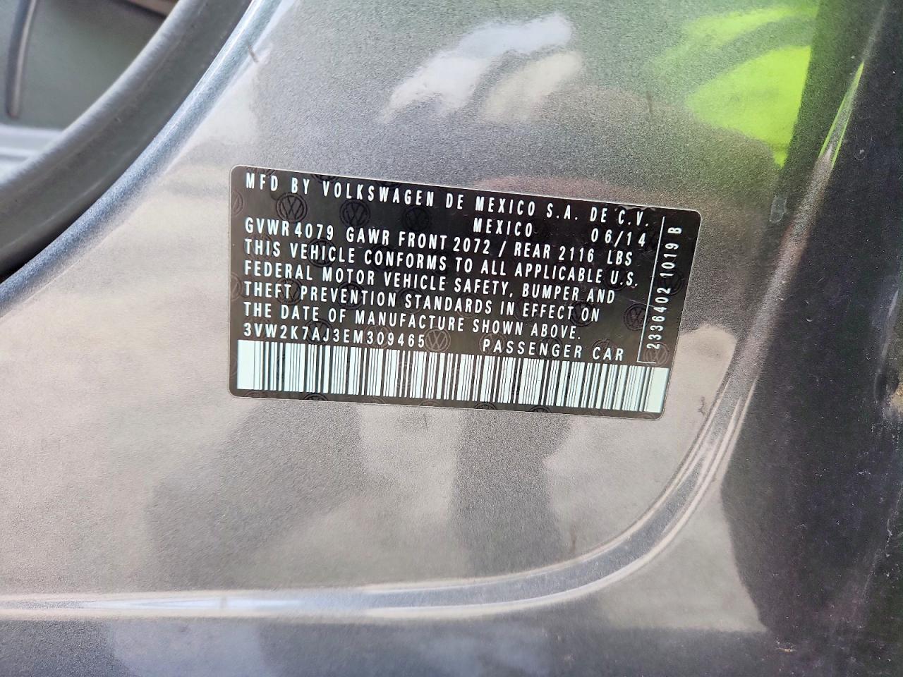 2014 Volkswagen Jetta Base