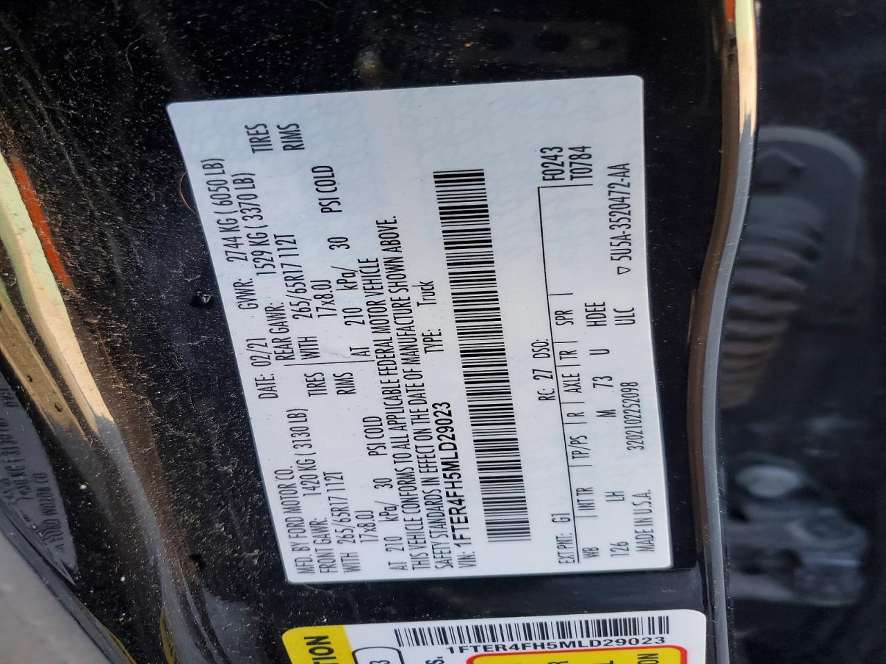 2021 Ford Ranger XL