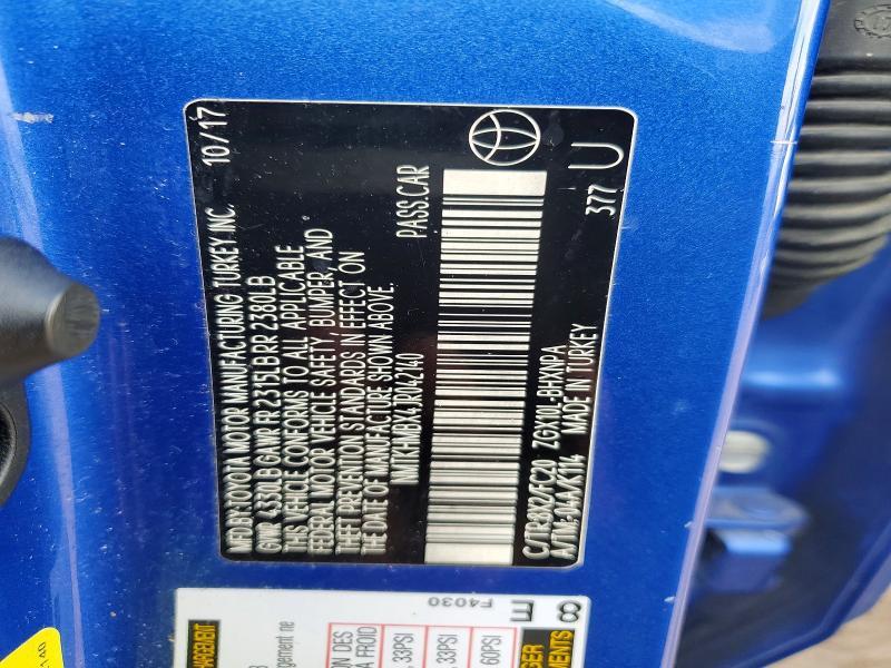 2018 Toyota C-hr xle