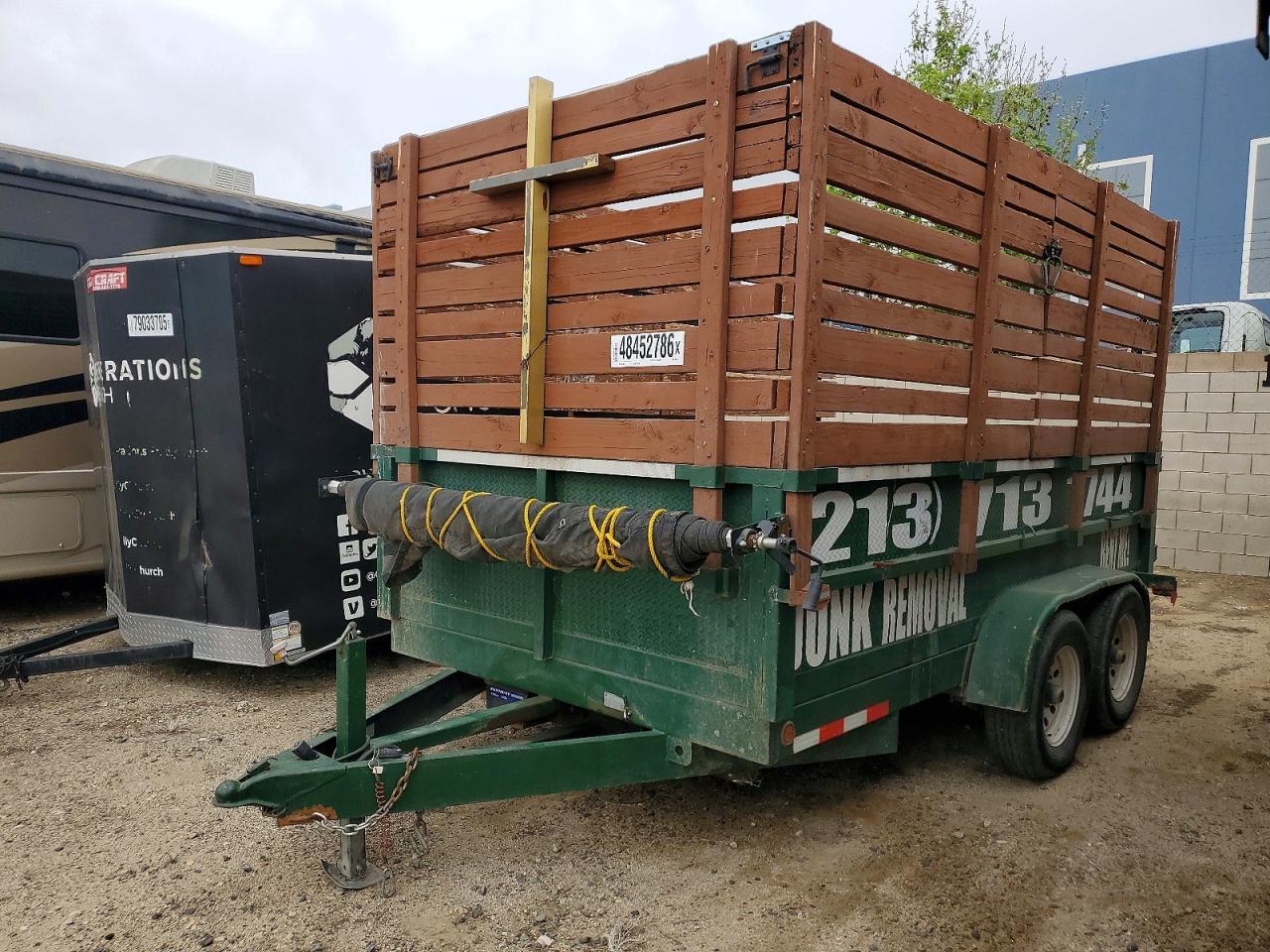 2018 Unknown 2018 TRU-WELD 8'X12'X2' Dump Trailer