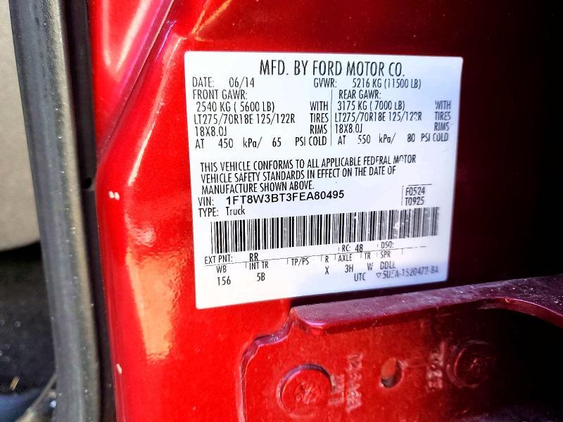 2015 Ford F350 Super Duty