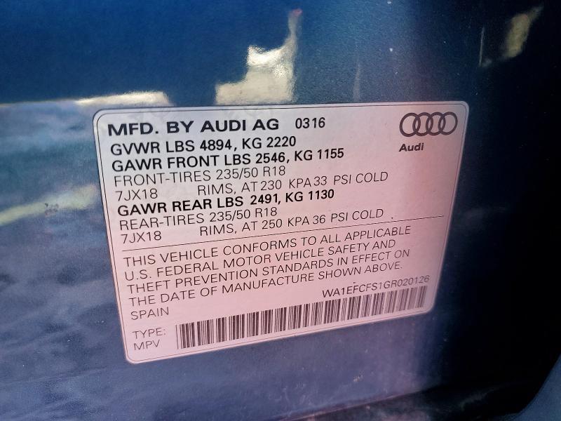 2016 Audi Q3 Premium Plus