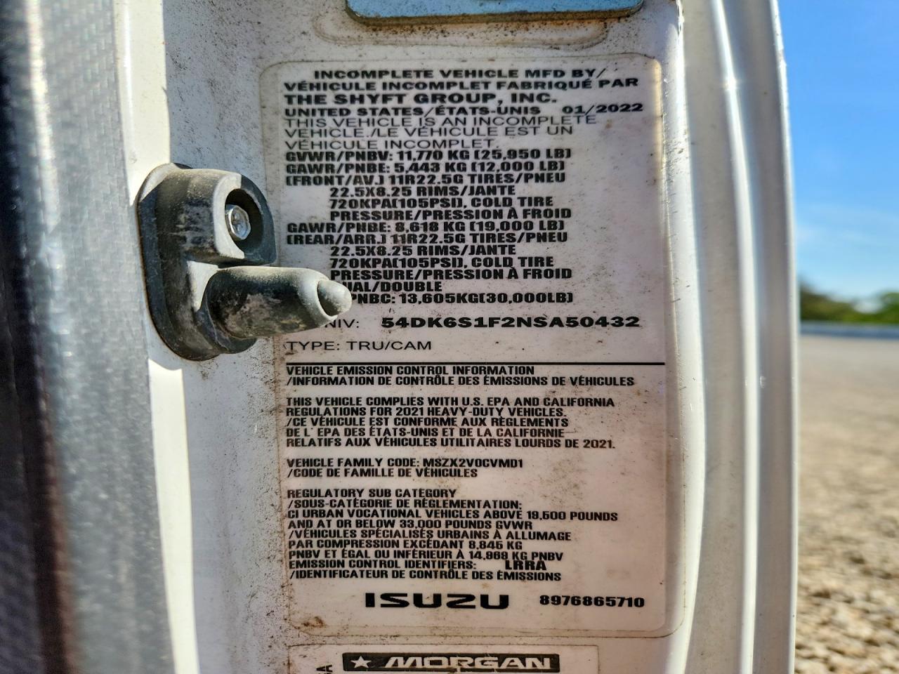 2022 Isuzu FTR