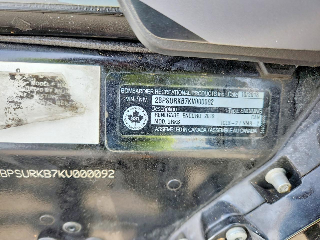 2019 True RENEGADEENDRO850