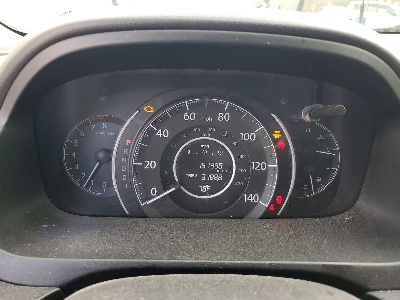 2012 Honda Cr-v exl