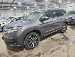 Honda Pilot Touring salvage cars for sale: 2022 Honda Pilot Touring