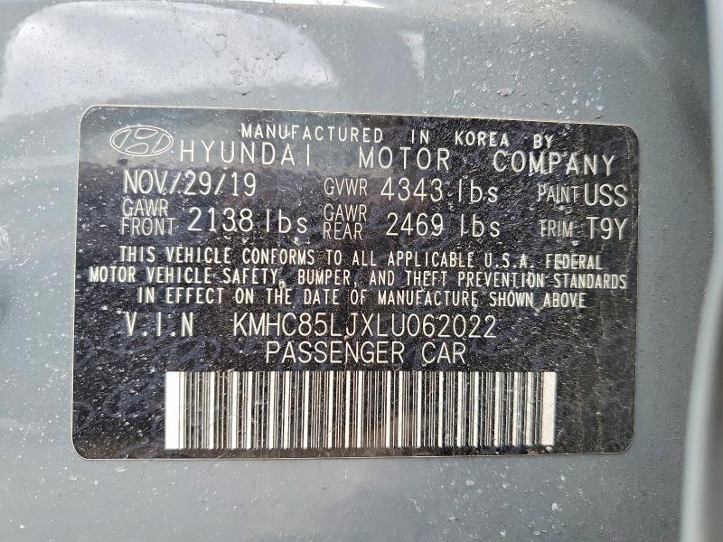 2020 Hyundai Ioniq Electric Limited