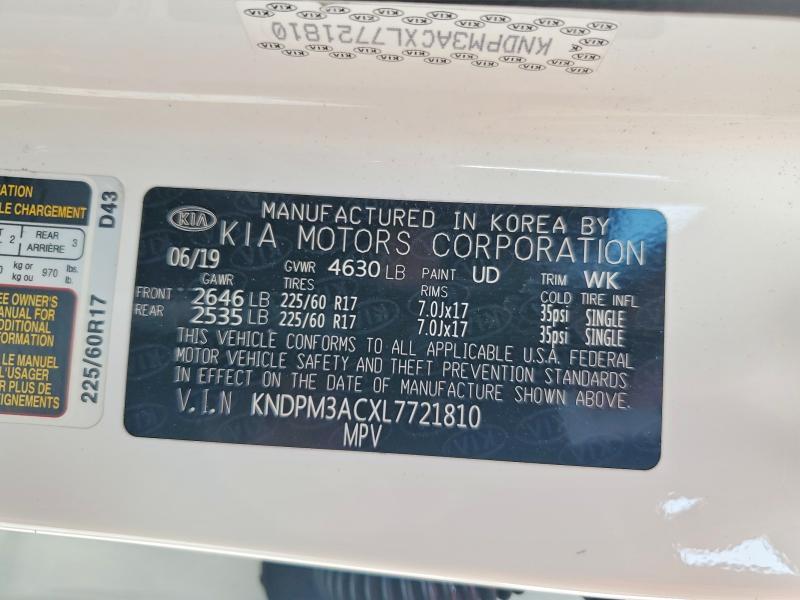 2020 KIA Sportage lx