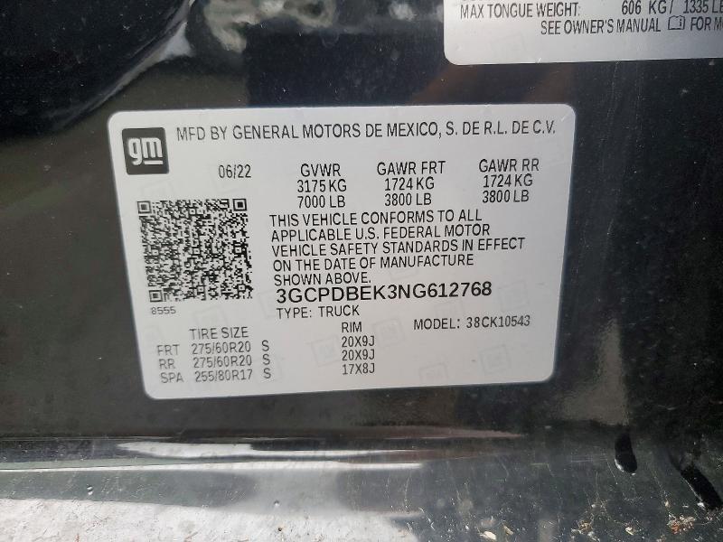 2022 Chevrolet Silverado K1500 Custom