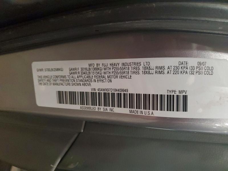 2008 Subaru Tribeca Limited