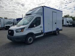 Salvage trucks for sale at Orlando, FL auction: 2020 Ford Transit Delivery Truck