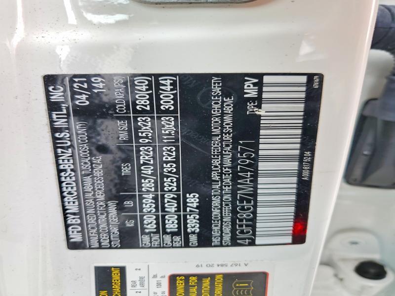 2021 Mercedes-Benz Gls 580 4matic