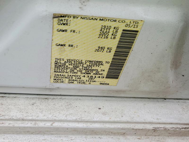 2015 Nissan Altima 2.5