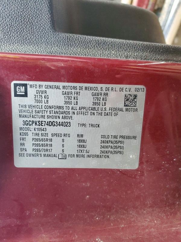 2013 Chevrolet Silverado K1500 LT