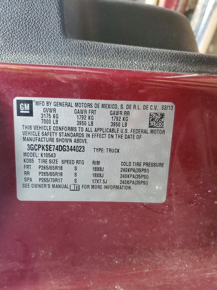 2013 Chevrolet Silverado K1500 LT