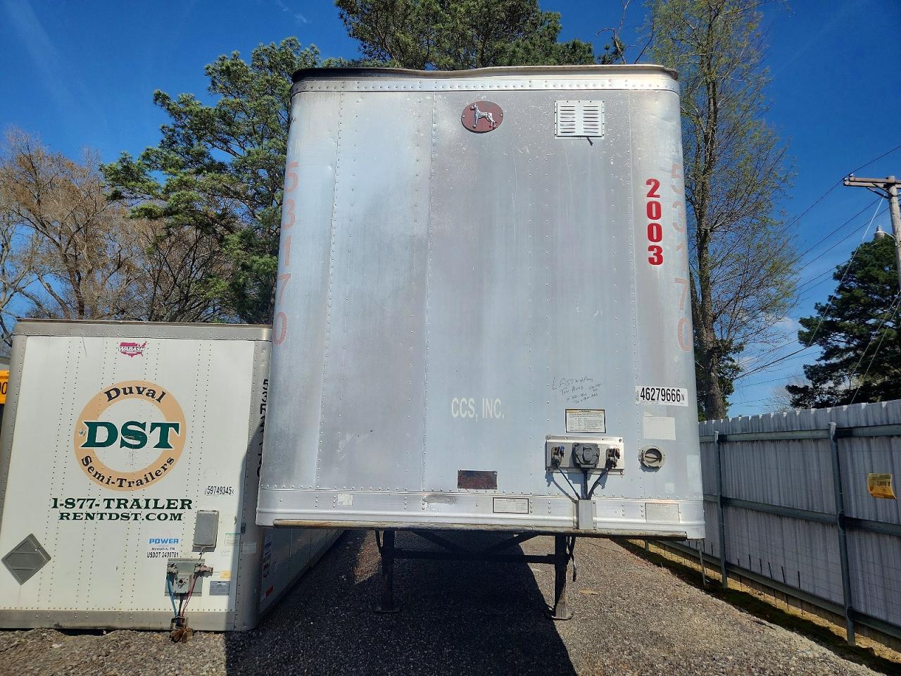 2005 Great Dane DRY Van Trailer