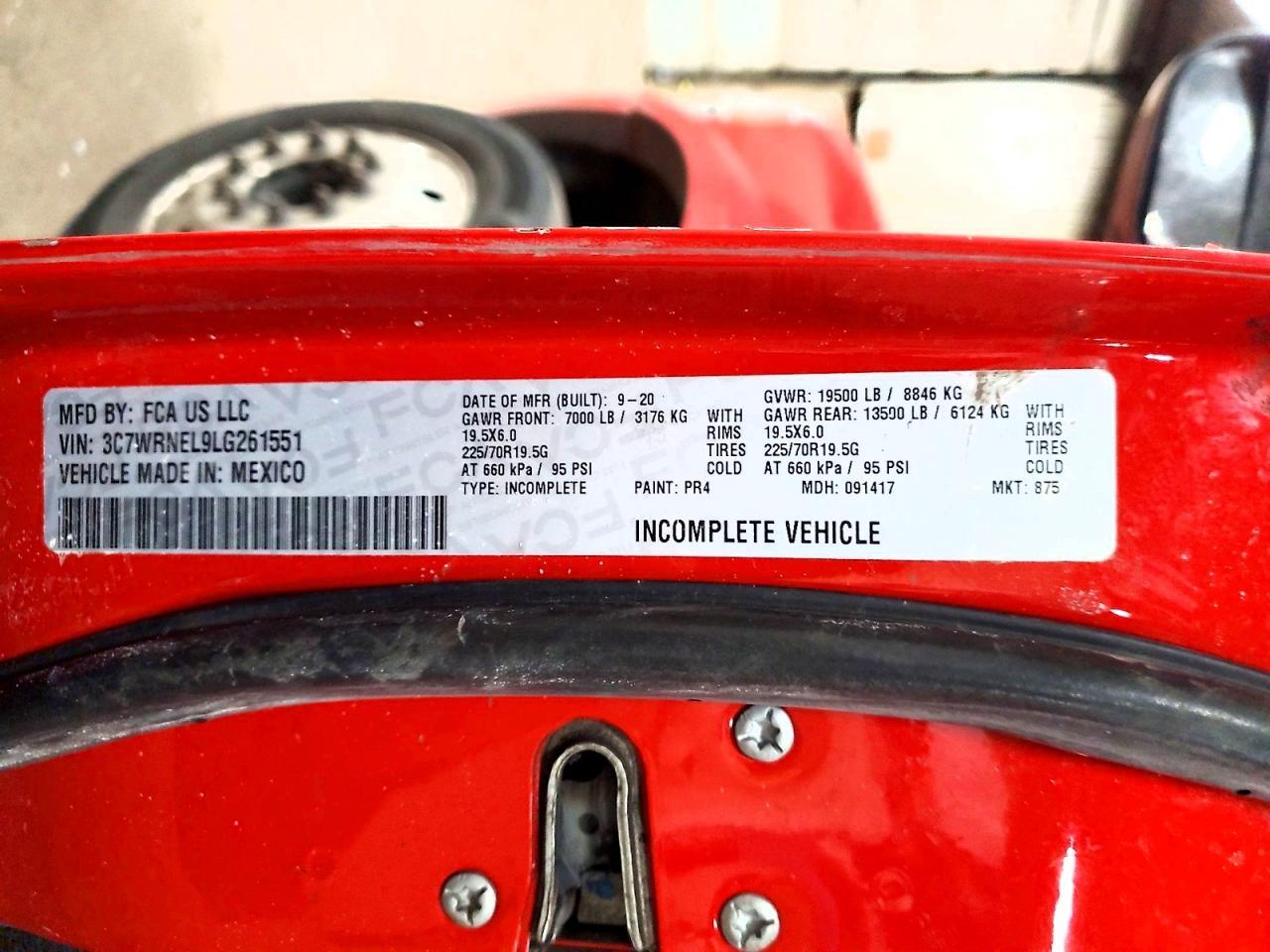 2020 Dodge RAM 5500 TOW Truck