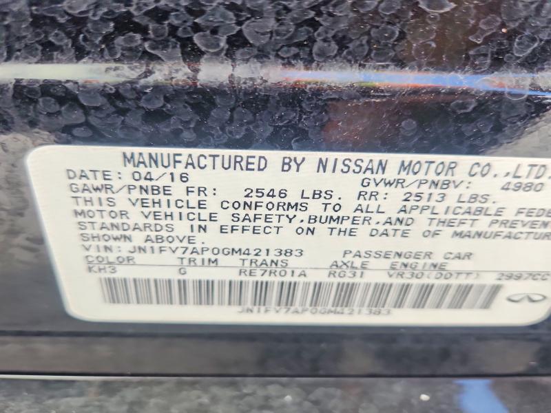 2016 Infiniti 2016 Infi Q50 red Sport 400