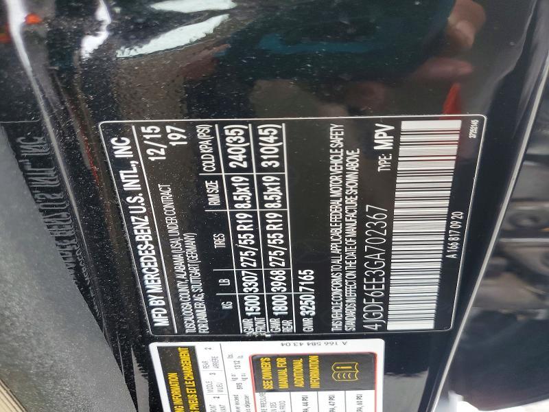 2016 Mercedes-Benz Gl 450 4matic
