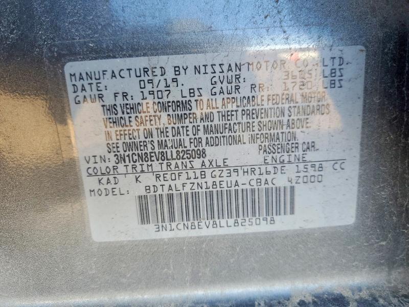 2020 Nissan Versa sv