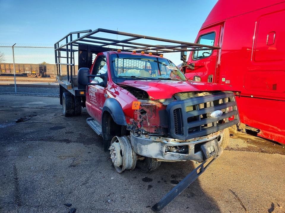 2007 Ford F550 Super Duty Flatbed Truck