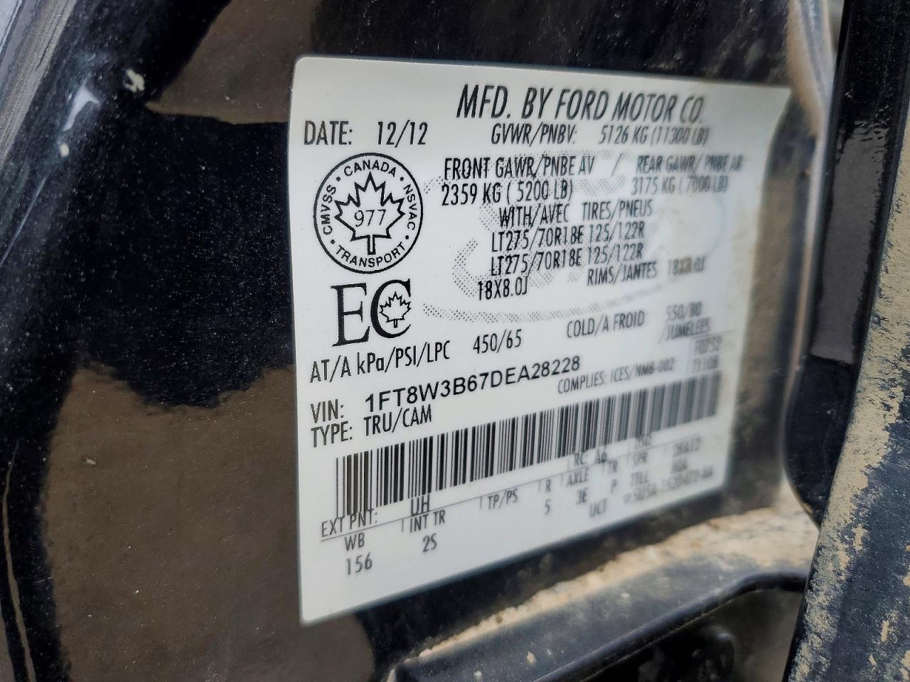 2013 Ford F350 Super Duty
