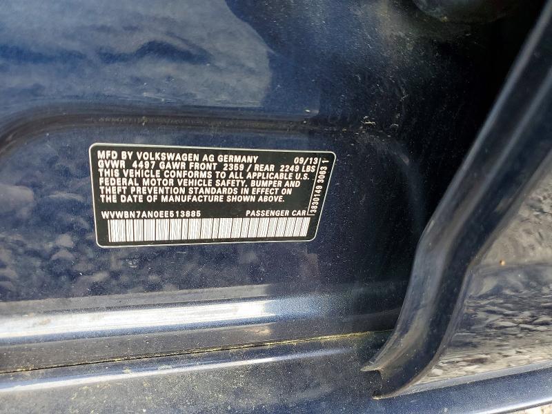 2014 Volkswagen Cc Sport