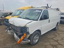 GMC salvage cars for sale: 2017 GMC Savana 2500 Cargo Utility / Service van