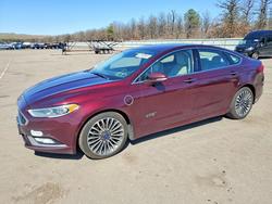 Ford salvage cars for sale: 2017 Ford Fusion Titanium Phev