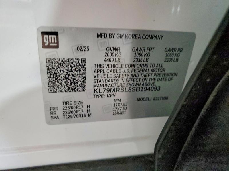 2025 Chevrolet Trailblazer lt