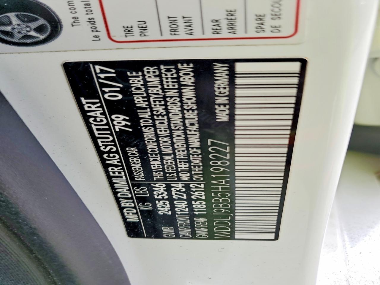 2017 Mercedes-Benz Cls 550 4matic