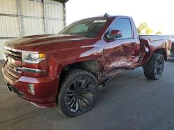 Chevrolet salvage cars for sale: 2017 Chevrolet Silverado C1500 LT