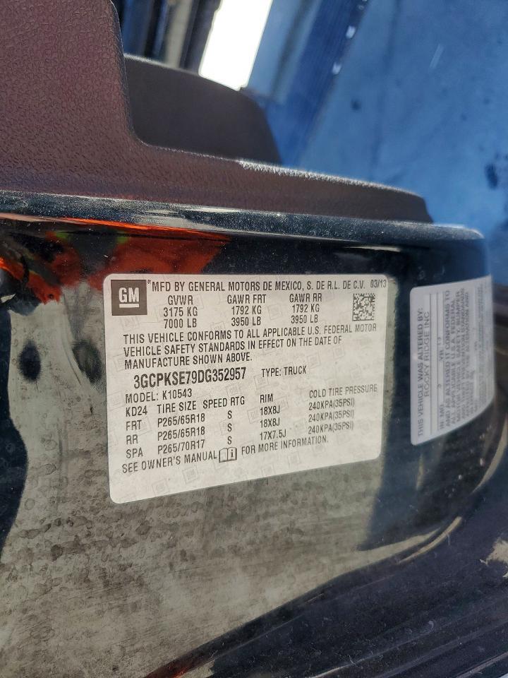 2013 Chevrolet Silverado K1500 LT