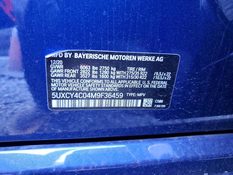 2021 BMW X6 Sdrive 40I