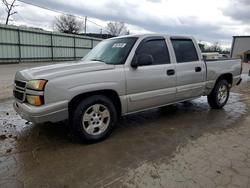 Salvage trucks for sale at Lebanon, TN auction: 2007 Chevrolet Silverado C1500 Classic Crew Cab