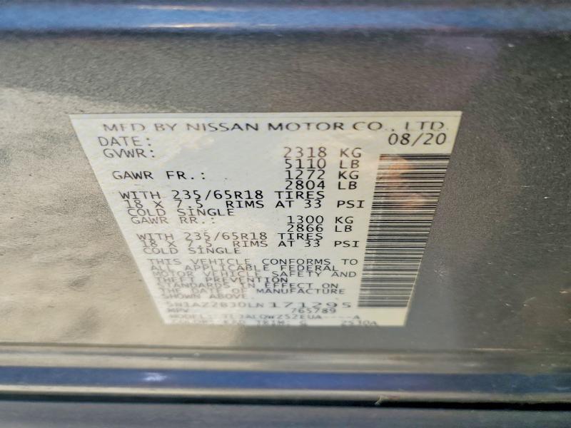 2020 Nissan Murano sv