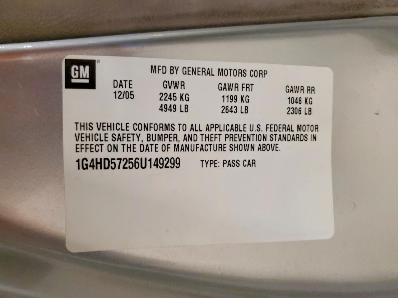 2006 Buick Lucerne cxl