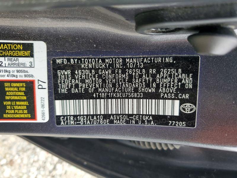 2014 Toyota Camry xle
