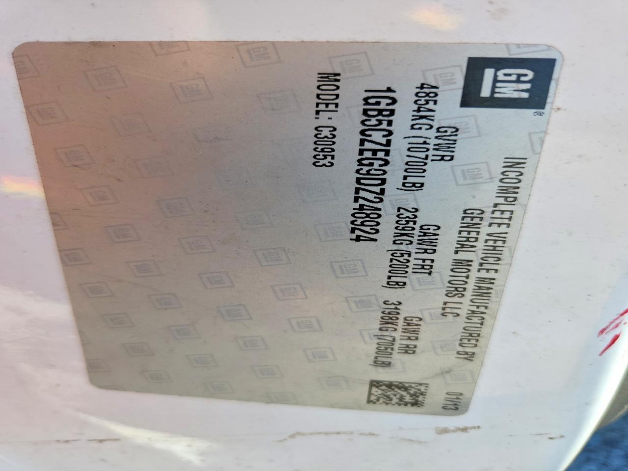 2013 Chevrolet Silverado C3500