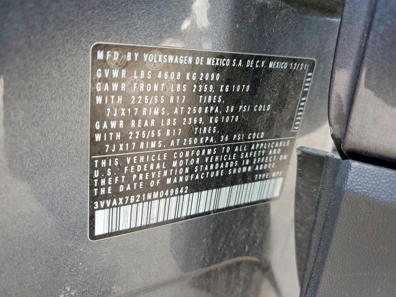 2022 Volkswagen Taos s