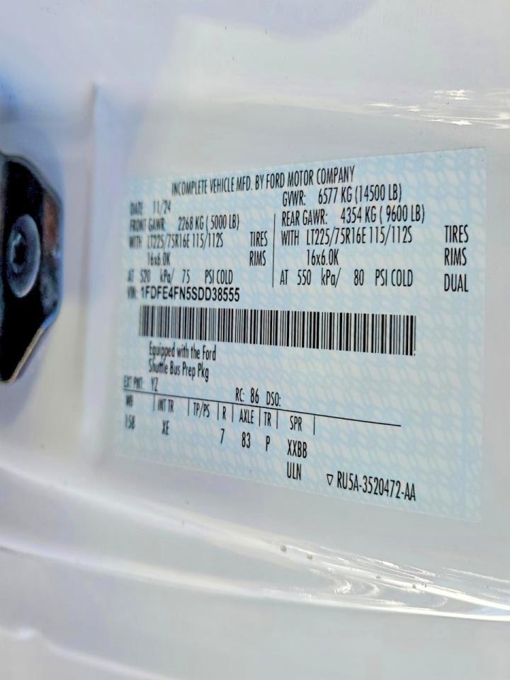 2025 Ford E450 Shuttle Bus