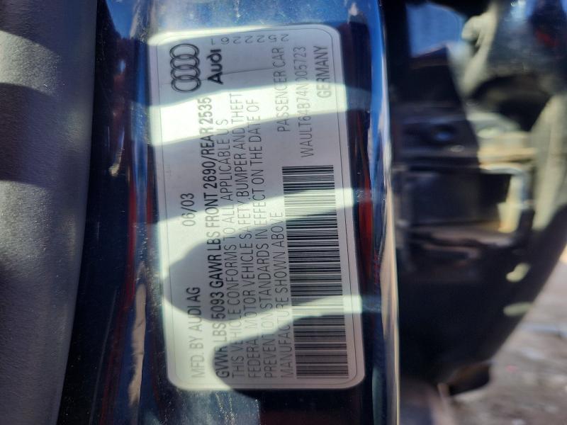 2004 Audi A6 3.0 Quattro