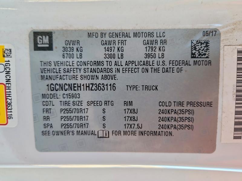 2017 Chevrolet Silverado C1500