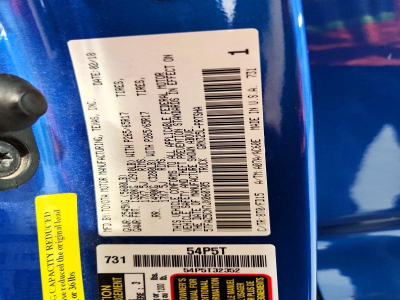 2018 Toyota Tacoma trd Sport