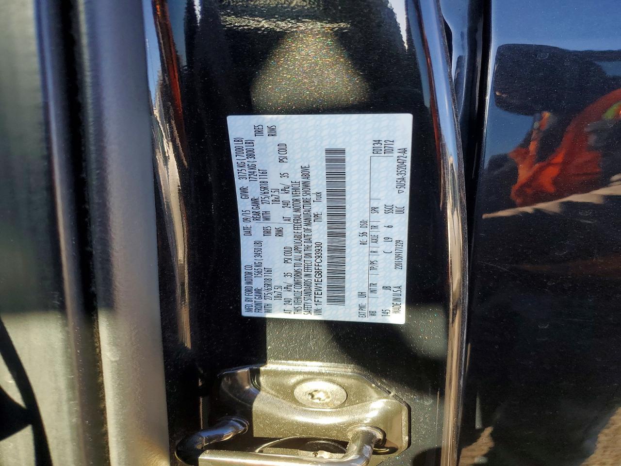 2015 Ford F150 Supercrew