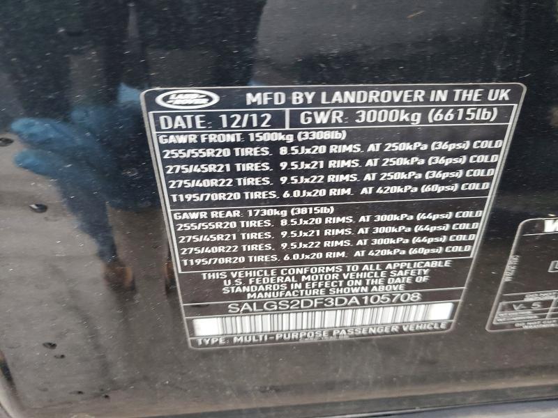 2013 Land Rover Range Rover hse