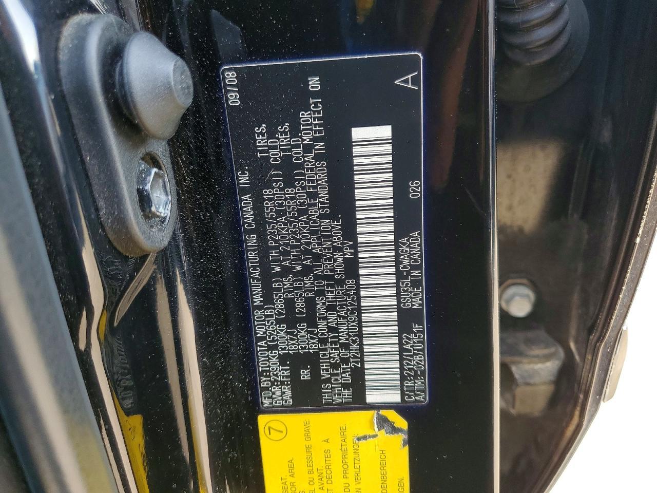 2009 Lexus Rx 350 Base
