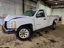 Salvage trucks for sale at Windsor, NJ auction: 2013 Chevrolet Silverado C1500