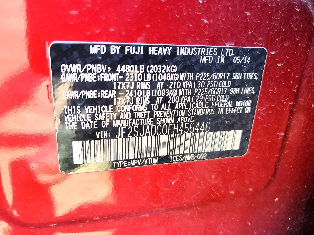 2015 Subaru Forester 2.5i Premium