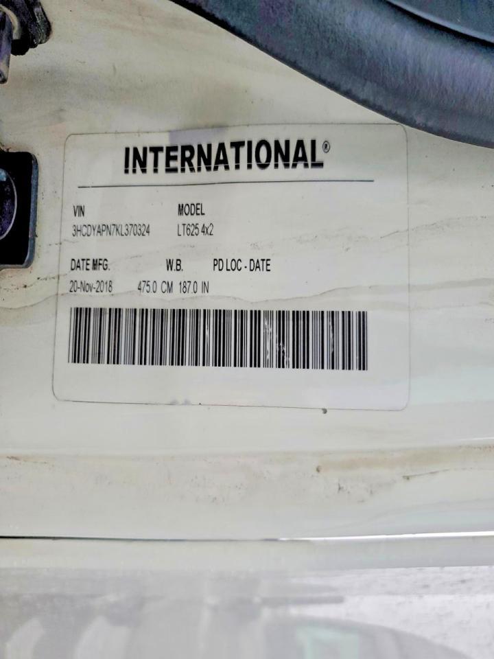 2019 International LT625 Semi Truck